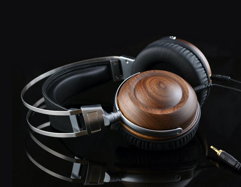 🎧 DIY 50mm Wood HIFI Headphones | Customizable Audio Experience | Premium Sound Quality